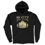 Boot 2 the Face  Midweight Pullover Hoodie Black