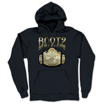 Boot 2 the Face  Midweight Pullover Hoodie Navy