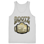 Boot 2 the Face  Unisex Tank Light Grey