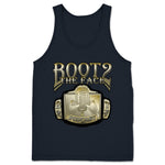 Boot 2 the Face  Unisex Tank Navy