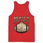 Boot 2 the Face  Unisex Tank Red