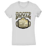 Boot 2 the Face  Women's Tee Light Grey