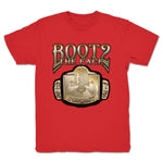 Boot 2 the Face  Youth Tee Red