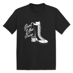 Boot 2 the Face  Toddler Tee Black