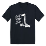 Boot 2 the Face  Toddler Tee Navy