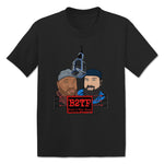 Boot 2 the Face  Toddler Tee Black