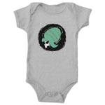 Botched Spot  Infant Onesie Heather Grey