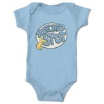 Botched Spot  Infant Onesie Light Blue