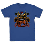 Breaker and Bayn's Power Hour  Youth Tee Royal Blue