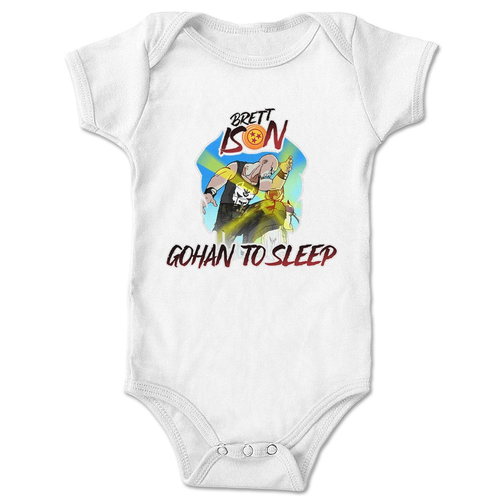 Brett Ison Gohan to Sleep Infant Onesie What a Maneuver!