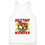 Brittany Wonder  Unisex Tank White