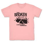 Broken Table  Youth Tee Pink