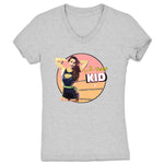 Brotherly Love Wrestling  Women's V-Neck Heather Grey