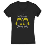 Brotherly Love Wrestling  Women's V-Neck Black