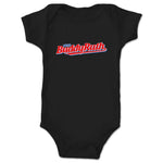 Buddy Ruth  Infant Onesie Black