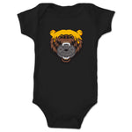 Bulk Bear  Infant Onesie Black