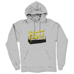 Byte That!  Midweight Pullover Hoodie Heather Grey