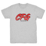 CFGstreams  Youth Tee Heather Grey