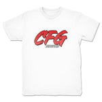 CFGstreams  Youth Tee White
