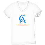 Caldwyn Abbott  Women's V-Neck White