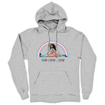 Candy Lee  Midweight Pullover Hoodie Heather Grey