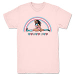 Candy Lee  Unisex Tee Light Pink