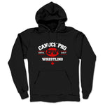 Canuck Pro Wrestling  Midweight Pullover Hoodie Black