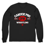 Canuck Pro Wrestling  Unisex Long Sleeve Black