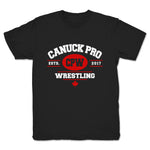 Canuck Pro Wrestling  Youth Tee Black