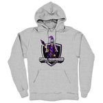 Capital Championship Wrestling  Midweight Pullover Hoodie Heather Grey