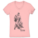 Catch Wrestling U  Women's V-Neck Pink