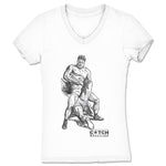 Catch Wrestling U  Women's V-Neck White