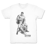 Catch Wrestling U  Youth Tee White