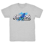 Chaos Theory Podcast  Youth Tee Heather Grey