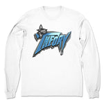 Chaos Theory Podcast  Unisex Long Sleeve White