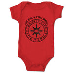 Chaos Theory Podcast  Infant Onesie Red