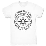 Chaos Theory Podcast  Unisex Tee White