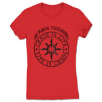 Chaos Theory Podcast  Women's Tee Red