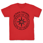 Chaos Theory Podcast  Youth Tee Red