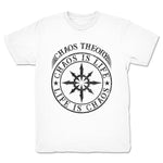 Chaos Theory Podcast  Youth Tee White