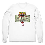 Charles Mason  Unisex Long Sleeve White