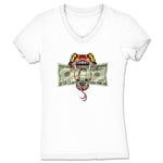 Charles Mason  Women's V-Neck White