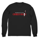 Charles Mason  Unisex Long Sleeve Black