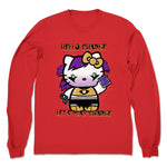 Charlie Kruel  Unisex Long Sleeve Red