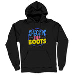 Checkin' the Boots Podcast  Midweight Pullover Hoodie Black