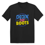 Checkin' the Boots Podcast  Toddler Tee Black