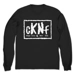 Chops, Kicks, and Nearfalls  Unisex Long Sleeve Black