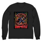 Chris Taylor  Unisex Long Sleeve Black