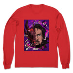 Chris Taylor  Unisex Long Sleeve Red