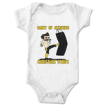 Christian Strife  Infant Onesie White